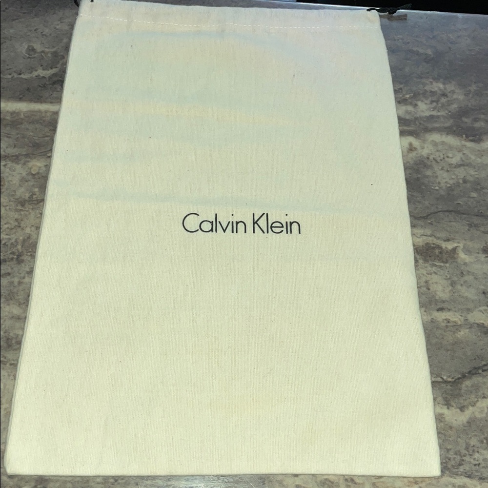 Calvin Klein Ivory Storage Bag